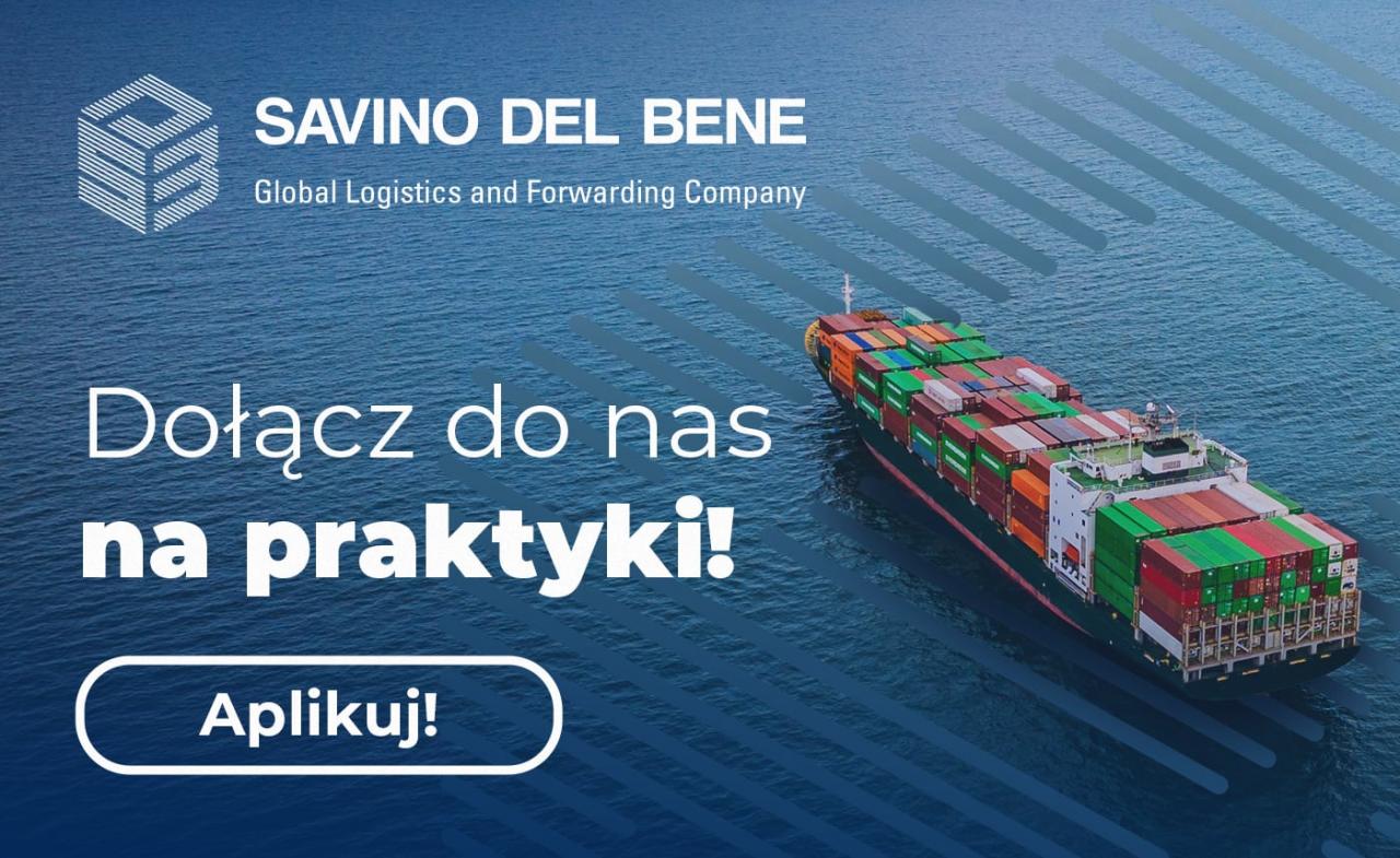 Praktyki/staż w firmie logistyczno- spedycyjnej