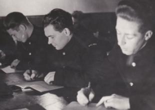 Kształcenie nawigacyjne w Southampton, 1940-1943.