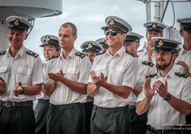 nawigatorzy kończą praktykę