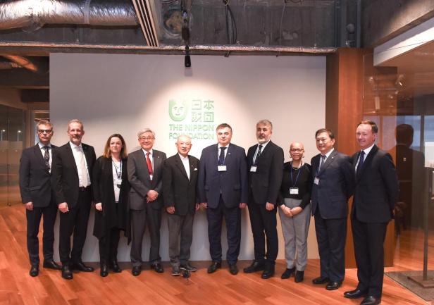 Międzynarodowa Rada Wykonawcza IEB (International Executive Board) Międzynarodowego Stowarzyszenia Uniwersytetów Morskich IAMU (Interantional Association of Maritime Universities) na lata 2023-2025. Fot. IAMU