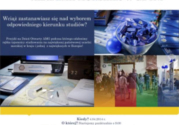 Dzień Otwarty Akademii Morskiej w Gdyni - 4.04.2014 r. wykorzystano zdjęcia Żanety Jabłońskiej Dzień Otwarty Akademii Morskiej w Gdyni - 4.04.2014 r.