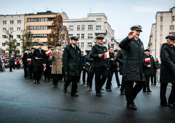 Władze i pracownicy Akademii Morskiej w Gdyni, fot. Kamil Dopke