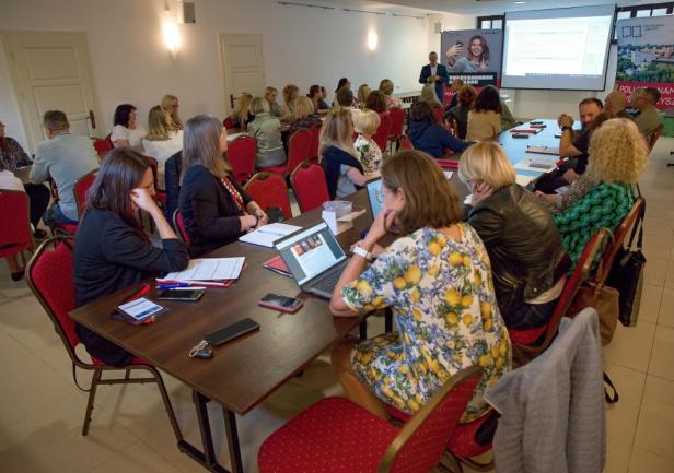 Uczestnicy wydarzenia podczas pierwszego dnia konferencji. Fot. Politechnika Lubelska