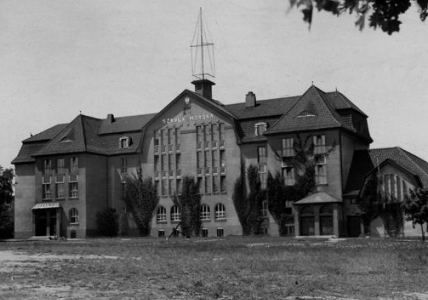 Budynek Szkoły Morskiej w Tczewie, 1920 rok.