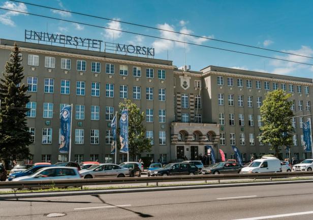 Fot. Radosław Czaja Budynek Uniwersytetu Morskiego w Gdyni